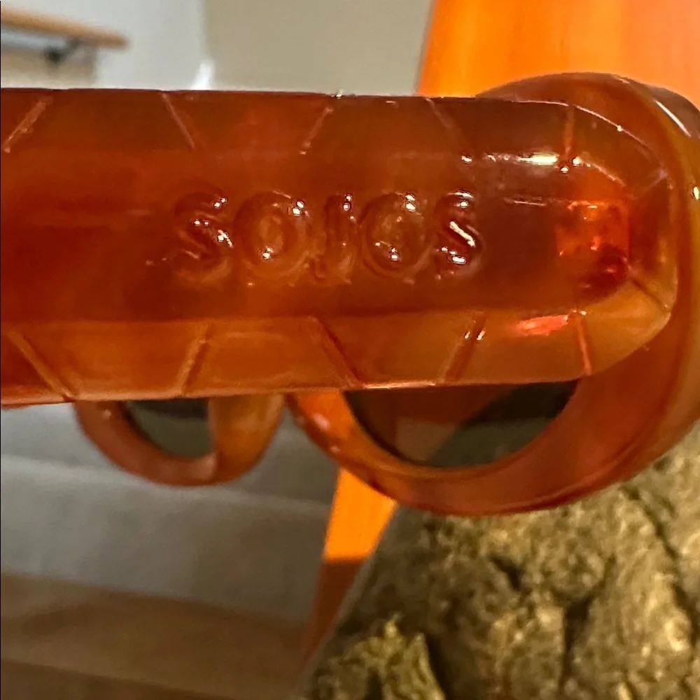 Sojos retro oval shaped sunglasses in tortoise shell shade